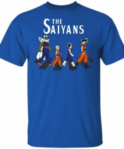 The Saiyans On Abbey Road T Shirt Dragon Ball Anime Tee All Day Tee 2