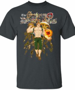 The Seven Deadly Sins Escanor T shirt Anime Tee All Day Tee 4