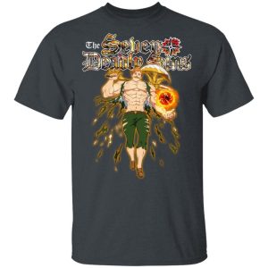 The Seven Deadly Sins Escanor T shirt Anime Tee All Day Tee 4