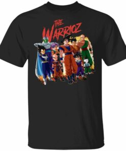 The Warriors Dragon Ball Z T shirt Funny Anime Tee All Day Tee 3