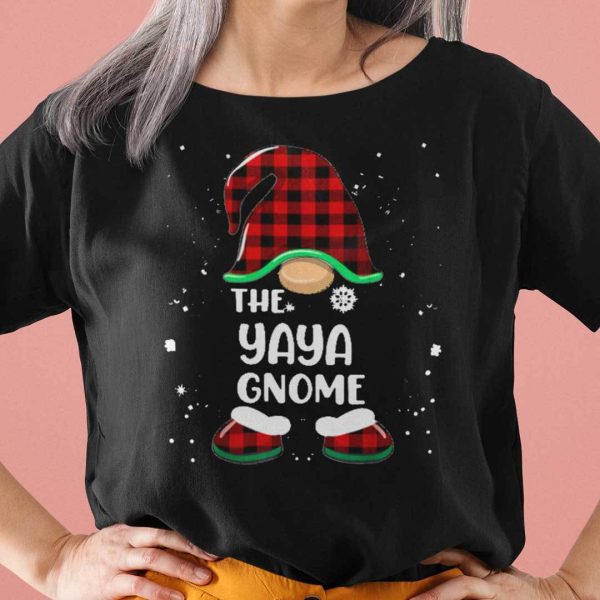 The Yaya Gnome Shirt Merry Christmas