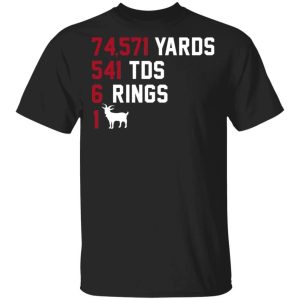 Tom Brady Patriots Statistics T shirt All Day Tee 3