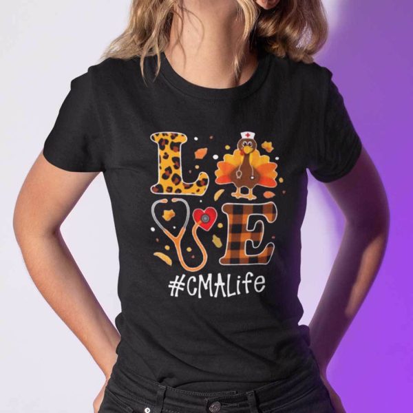 Turkey Love Thanksgiving Shirt CMA Life