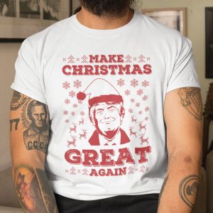 Ugly Christmas Donald Trump Christmas T Shirt Make Christmas Great Again