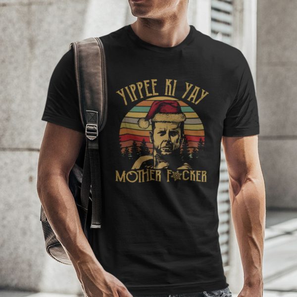Vinatge Yippee Ki Yay Mother F cker Shirt John McClane