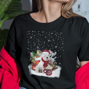 White Boxer Dog Christmas Shirt White Boxer Lovers