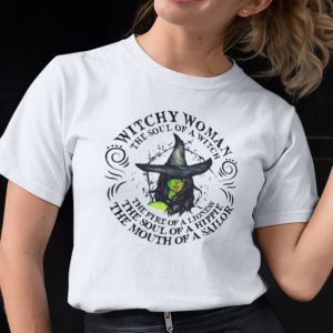 Witchy Woman The Soul Of A Witch Halloween T Shirt