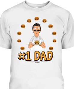1 Dad Fathers Day T Shirt Bobs Burgers Gift 2