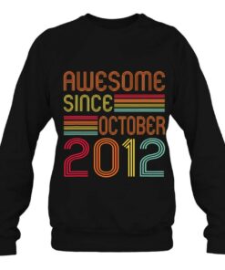 10 Years Old 10Th Birthday Awesome Since October 2012 Birthday 3 10 Years Old 10Th Birthday Awesome Since October 2012 Birthday 4