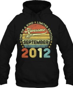 10 Years Old Gift Awesome Since September 2012 10Th Birthday 3