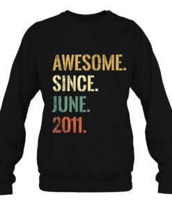 11Th Birthday 11 Years Old Awesome Since June 2011 Vintage 3 11Th Birthday 11 Years Old Awesome Since June 2011 Vintage 4