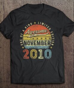 12Th Birthday Gift Awesome Since November 2010 12 Years Old 1