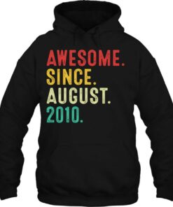 13 Years Old Awesome Since August 2010 13Th Birthday 2 13 Years Old Awesome Since August 2010 13Th Birthday 3