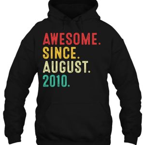 13 Years Old Awesome Since August 2010 13Th Birthday 3