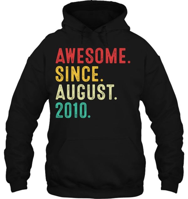 13 Years Old Awesome Since August 2010 13Th Birthday