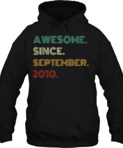 13 Years Old Awesome Since September 2010 13Th Birthday 3
