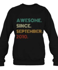 13 Years Old Awesome Since September 2010 13Th Birthday 4