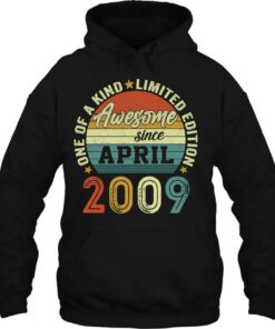 13 Years Old Birthday Awesome Since April 2009 13Th Birthday 3