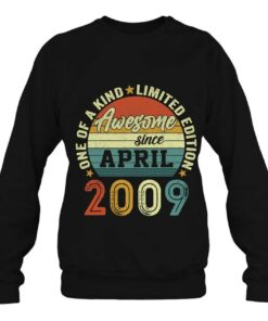 13 Years Old Birthday Awesome Since April 2009 13Th Birthday 4