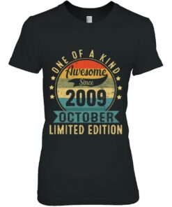 13 Years Old Gifts Vintage October 2009 13Th Birthday Boy 2