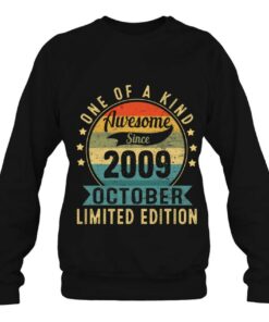 13 Years Old Gifts Vintage October 2009 13Th Birthday Boy 4