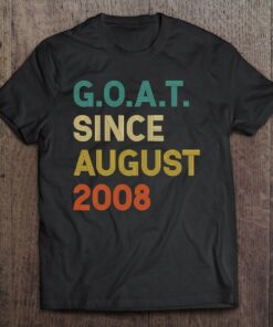 14Th Birthday 14 Years Old Goat Since August 2008 Vintage Retro 1