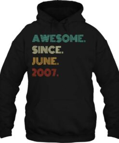 15 Years Old Awesome Since June 2007 15Th Birthday 2 15 Years Old Awesome Since June 2007 15Th Birthday 3