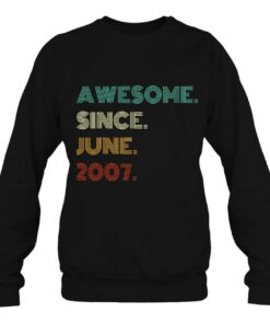 15 Years Old Awesome Since June 2007 15Th Birthday 3 15 Years Old Awesome Since June 2007 15Th Birthday 4