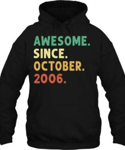 16 Years Old Awesome Since October 2006 16Th Birthday Gift 2 16 Years Old Awesome Since October 2006 16Th Birthday Gift 3