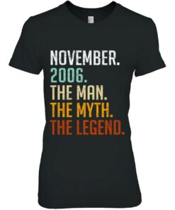 16Th Birthday Gifts Vintage November 2006 Man Myth Legend 1