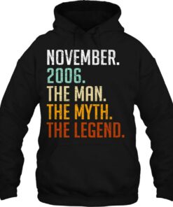 16Th Birthday Gifts Vintage November 2006 Man Myth Legend 1 16Th Birthday Gifts Vintage November 2006 Man Myth Legend 2