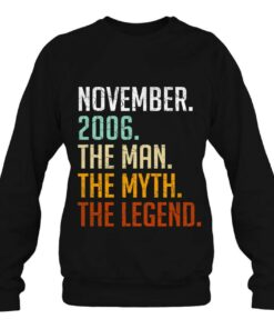 16Th Birthday Gifts Vintage November 2006 Man Myth Legend 2 16Th Birthday Gifts Vintage November 2006 Man Myth Legend 3