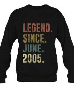 18Th 2005 Birthday Vintage Legend Since June 2005 Retro 3 18Th 2005 Birthday Vintage Legend Since June 2005 Retro 4