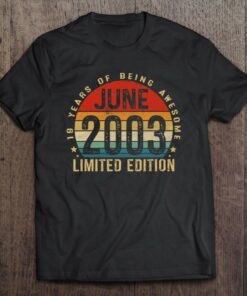 19 Years Old Gifts June 2003 Limited Edition 19Th Birthday 1