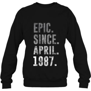 1987 35 Epic Since April 1987 35Th Birthday Retro Vintage 4