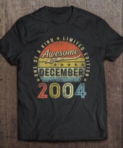 19Th Birthday Gift Awesome Since December 2004 19 Years Old 1