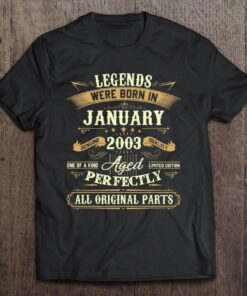 20 Years Old Gifts Legends Born In January 2003 20Th Bday 1