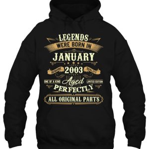 20 Years Old Gifts Legends Born In January 2003 20Th Bday 3