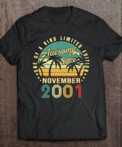 21 Years Old Funny Awesome Since November 2001 21St Birthday 1