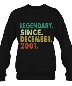 21 Years Old Legendary Since December 2001 21St Birthday 4