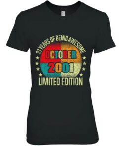 21 Years Old Vintage October 2001 Limited Edition Birthday 1 21 Years Old Vintage October 2001 Limited Edition Birthday 2