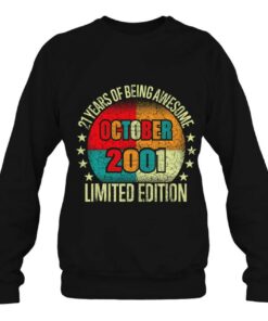 21 Years Old Vintage October 2001 Limited Edition Birthday 3 21 Years Old Vintage October 2001 Limited Edition Birthday 4