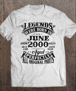 22Nd Birthday Gift Legends Born In June 2000 22 Years Old 1