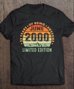 23 Years Old Awesome Since June 2000 Gifts 23Rd Birthday 1