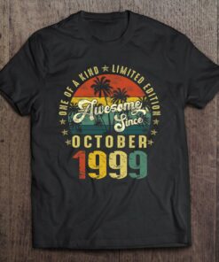 23 Years Old Gifts Awesome Since October 1999 23Rd Birthday 1