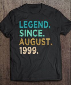 23 Years Old Gifts Legend Since August 1999Rd Birthday 1