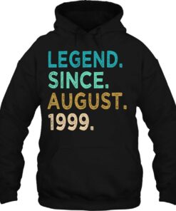 23 Years Old Gifts Legend Since August 1999Rd Birthday 3