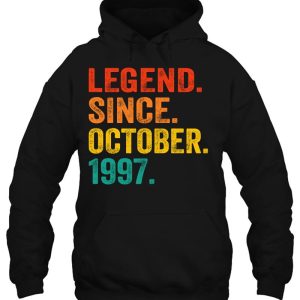 25 Years Old Legend Since October 1997 Retro 25Th Birthday 3