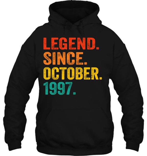 25 Years Old Legend Since October 1997 Retro 25Th Birthday