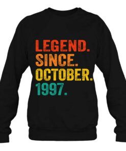 25 Years Old Legend Since October 1997 Retro 25Th Birthday 4